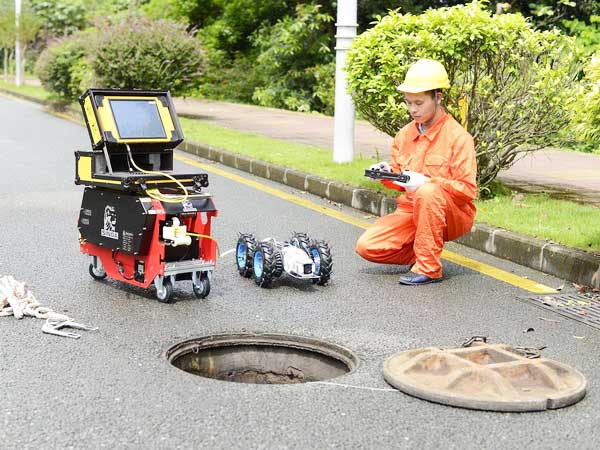 红旗管道机器人检测