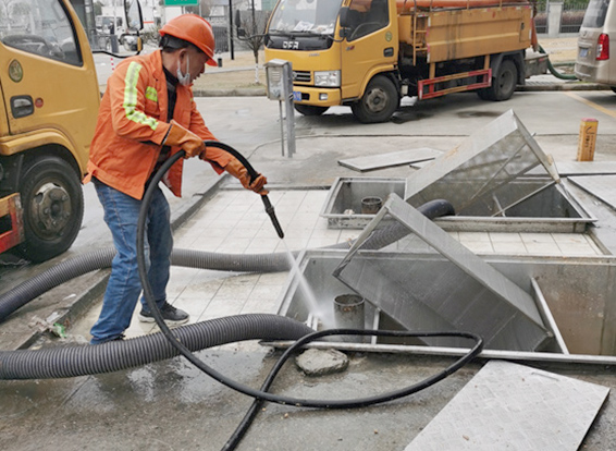 红旗隔油池清理